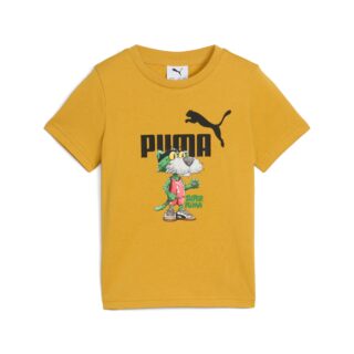 PUMA T-Shirt "SUPER GRAPHIC TEE PS" Regular Fit, Kurzarm, Rundhalsausschnitt, mit Print-Applikation