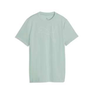 PUMA T-Shirt "TAD ESS CAT LOGO TEE G" mit Rundhalsausschnitt, kurzärmelig, sportlich