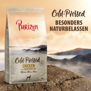Purizon Kaltgepresst Huhn mit Rapsöl - 4 x 1 kg