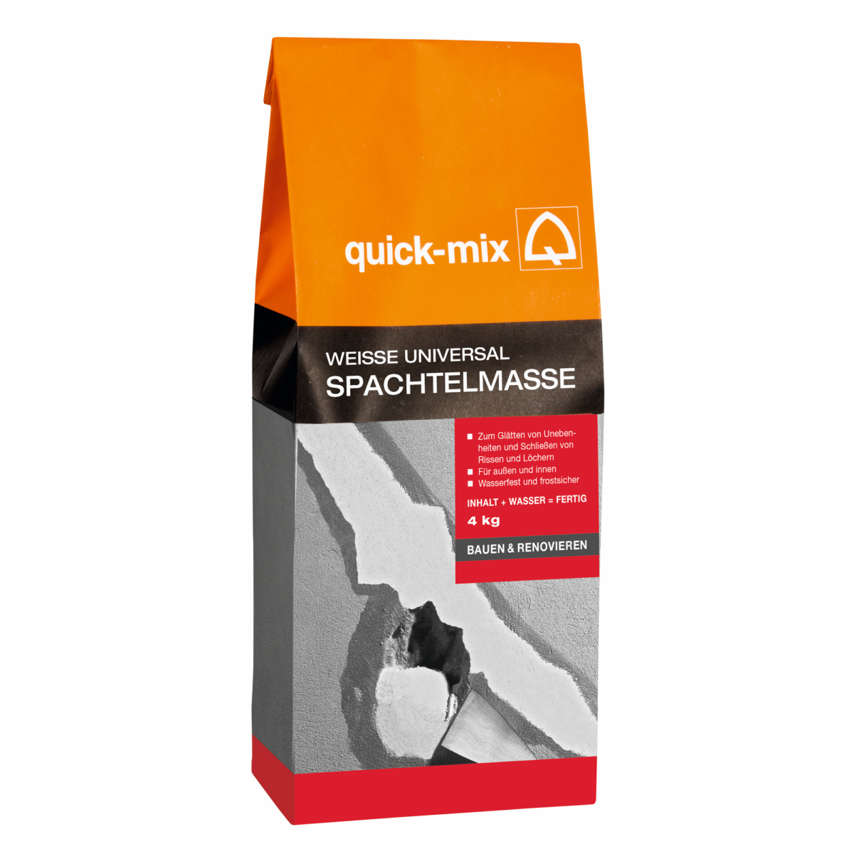 Quick-mix Universal-Spachtelmasse 4 kg