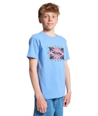 Quiksilver T-Shirt "STARFISH STAMP SHORT SLEEVE" für Kinder und Jugendliche geeignet, kurze Ärmel, aus Baumwolle