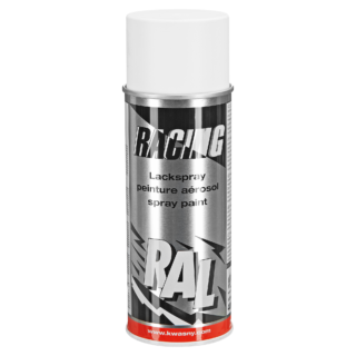 Racing Autolackspray RAL 9010 reinweiss matt 400 ml