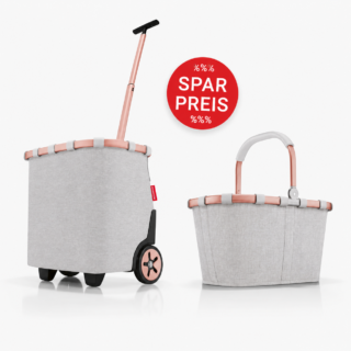 Reisenthel Carrycruiser frame twist sky rose mit Carrbag im Set