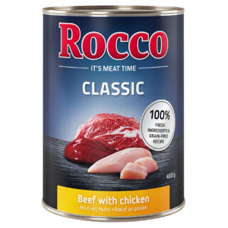Rocco Classic 6 x 400 g - Rind mit Pute