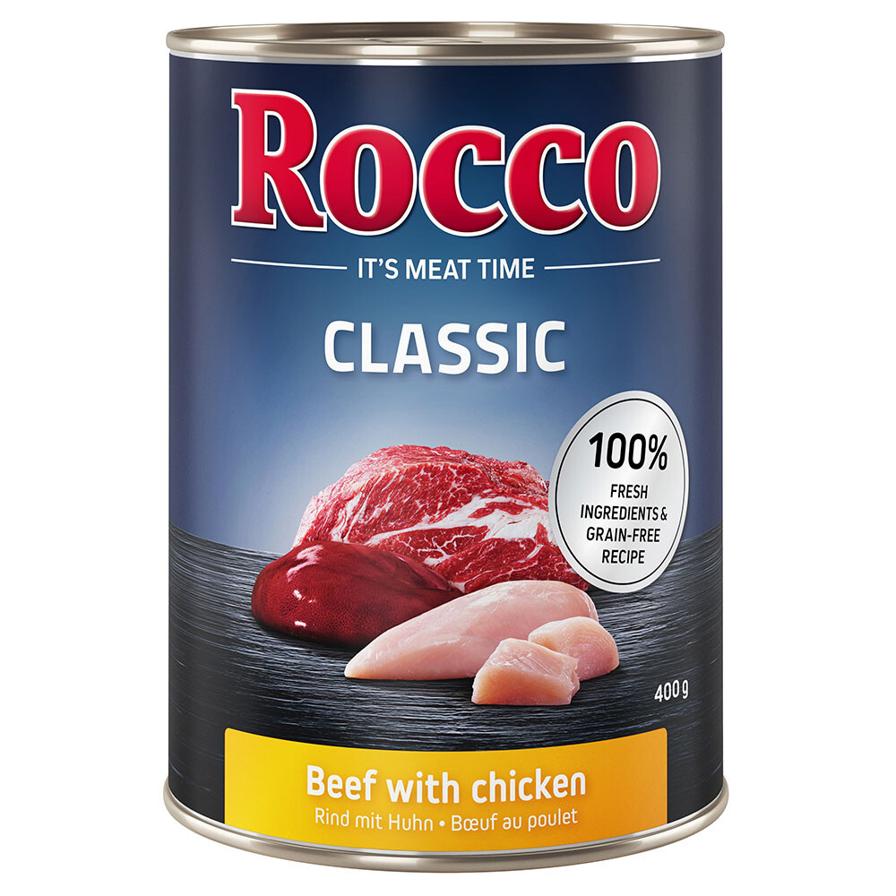 Rocco Classic 6 x 400 g - Rind mit Pute
