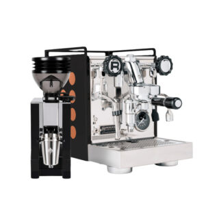 Rocket Espresso Appartamento 2.0 Black/Copper Espressomaschine und Eureka Mignon Arto 65 Kaffeemühle