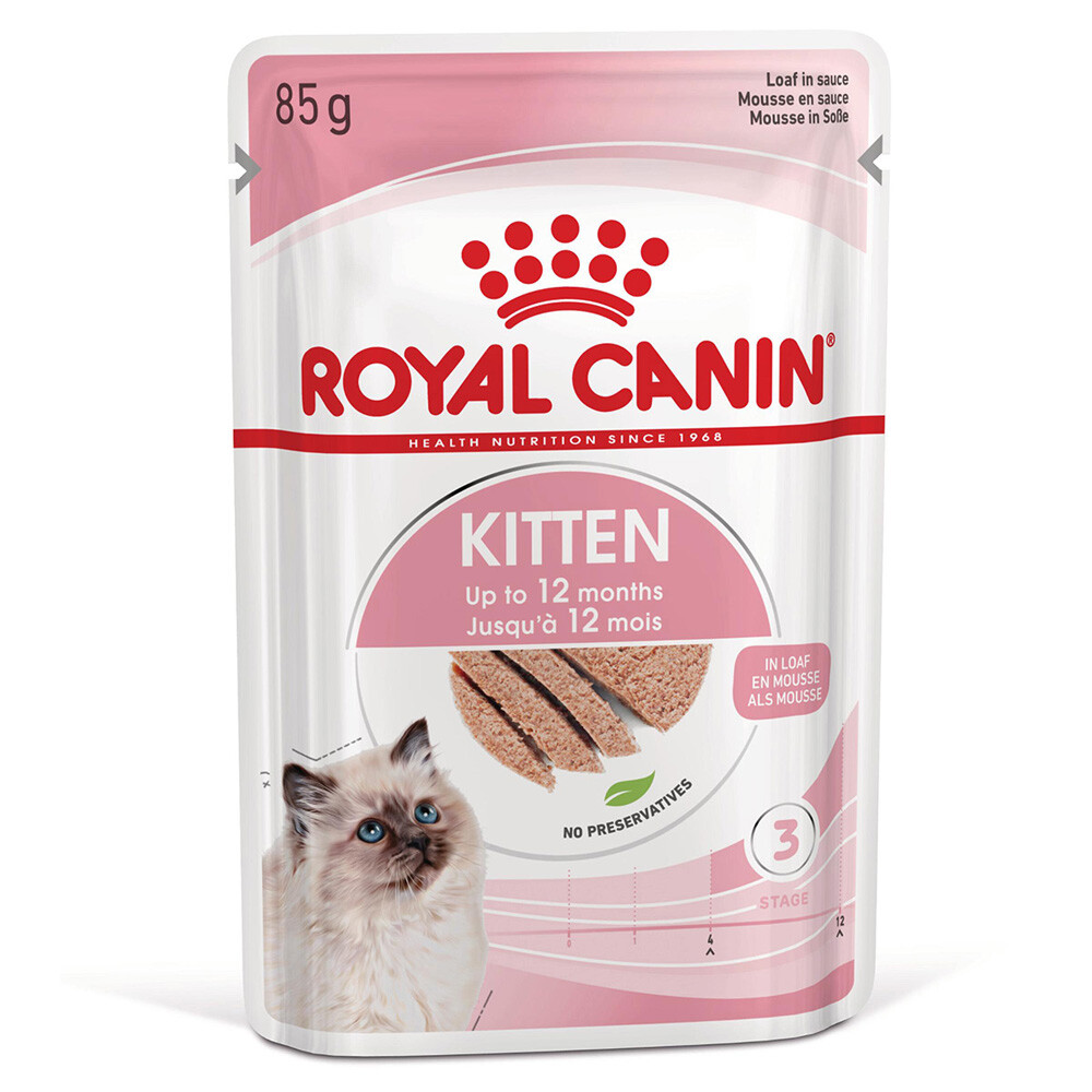 Royal Canin Kitten Mousse - 12 x 85 g