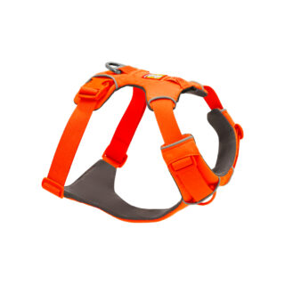 Ruffwear Front Range Hundegeschirr, Blaze Orange - Größe XS: 43 - 56 cm Brustumfang