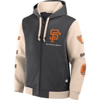 San Francisco Giants MLB Retro Prints Zip Hoody