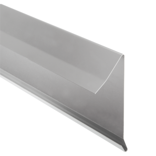 Sarei Ortblech für Dreikantleisten aluminiumfarben 200 cm