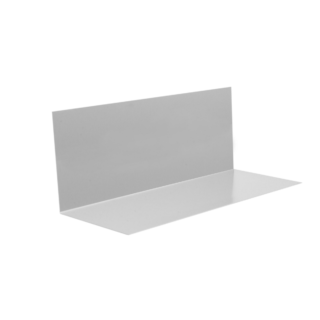 Sarei Winkelblech silbern 200 x 12,5 cm