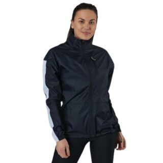 Saucony Packaway Jacke Gr. S Schwarz für Damen - Leicht und wasserabweisend für optimalen Laufkomfort