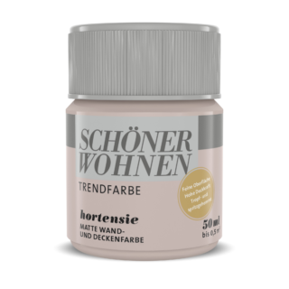 Schöner Wohnen Farbe Trendfarbe 'Hortensie' altrosa matt 50 ml