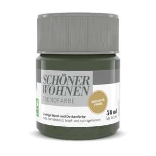 Schöner Wohnen Farbe Trendfarbe 'Toskana' grün matt 50 ml