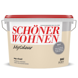 Schöner Wohnen Farbe Wandfarbe my colour 'my sisal' beige matt 10 l