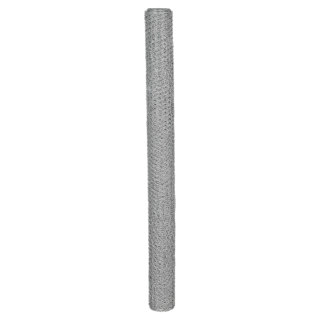 Sechseck-Drahtgeflecht silbern MW 25 mm, 100 x 1000 cm