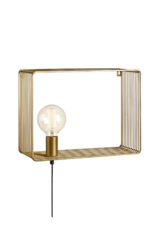 Shelf Wandleuchte Gold