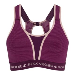 Shock Absorber Ultimate Run Bra Padded Gr. 85D Lila Damen