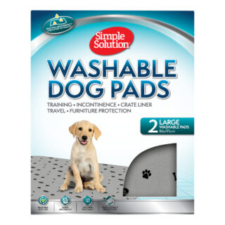 Simple Solution waschbare Unterlage für Hunde - Größe L: L 86 x B 91 cm