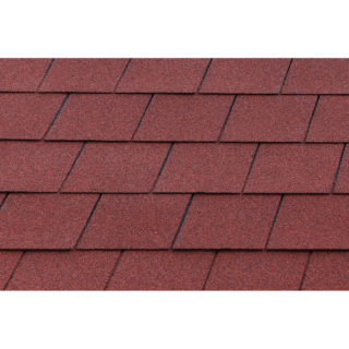 SKAN HOLZ Bitumen-Dachschindeln rot 2 m²