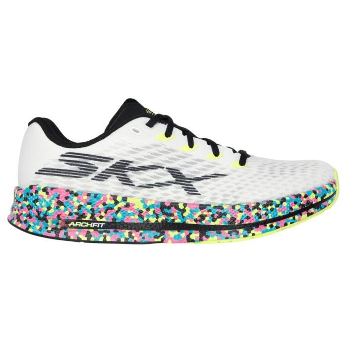 Skechers Go Run Razor 5 Damen Laufschuhe Größe 38 Weiß - Leichtgewicht für schnelle Läufe