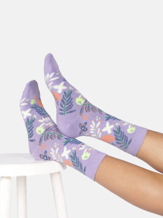 Socken Modell: Summer Leaves