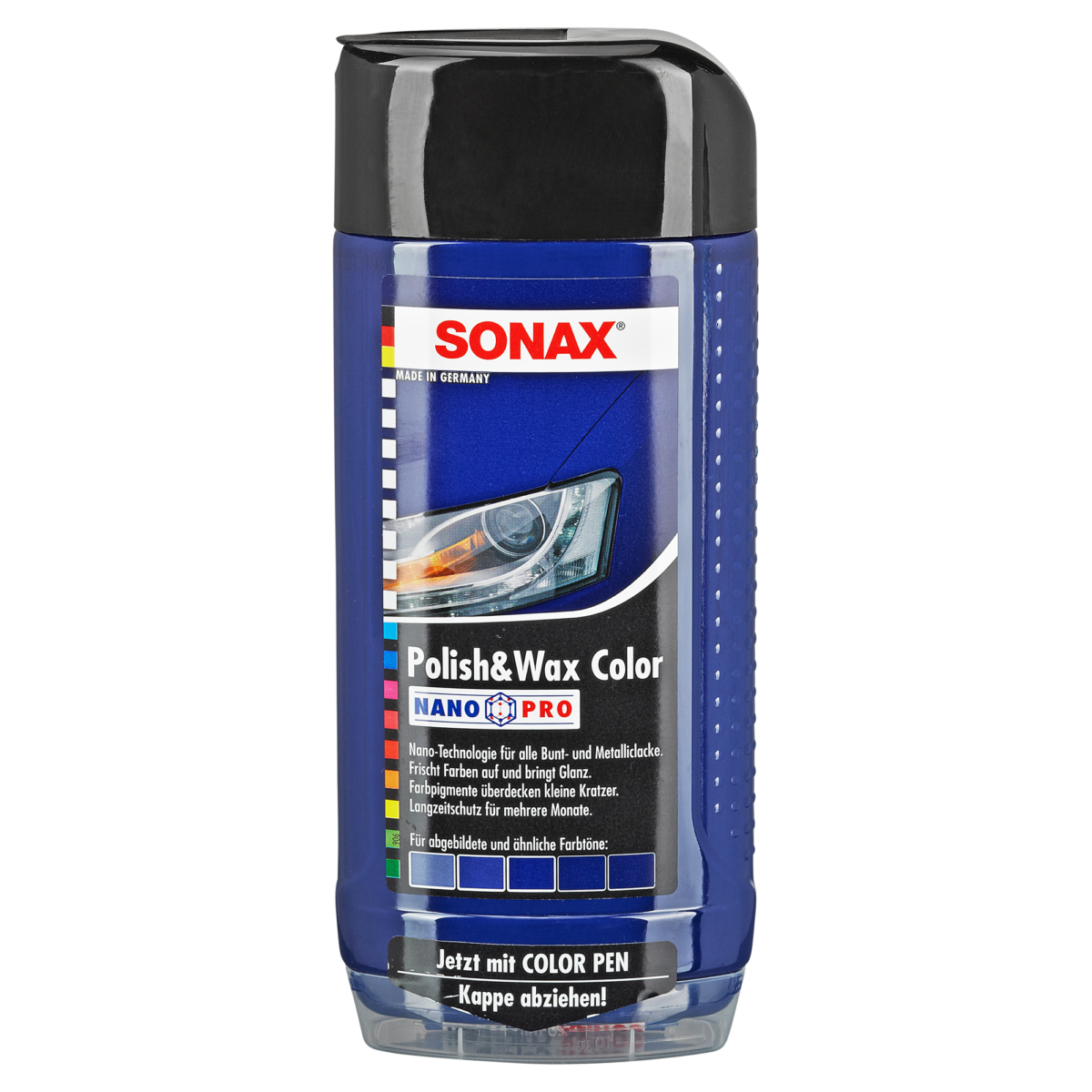 Sonax Autopolitur "Polish & Wax Color" blau 500 ml