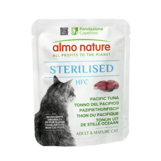 Sparpaket Almo Nature HFC Sterilised 24 x 50 g - Pazifikthunfisch