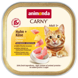 Sparpaket animonda Carny Adult 64 x 85 g - Huhn & Käse