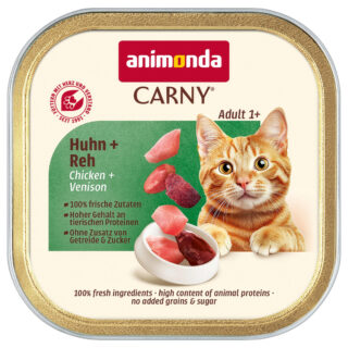 Sparpaket animonda Carny Adult 64 x 85 g - Huhn & Reh