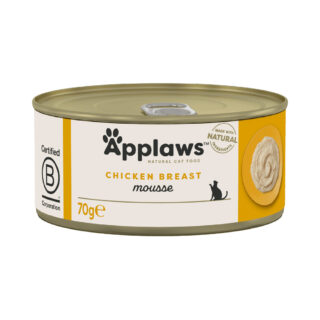 Sparpaket Applaws Mousse 24 x 70 g - Hühnchen
