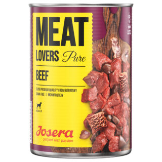 Sparpaket Josera Meatlovers Pure 12 x 800 g - Truthahn
