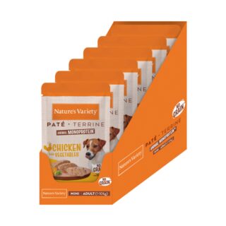 Sparpaket Nature's Variety Paté No Grain Adult Mini 16 x 150 g - Huhn