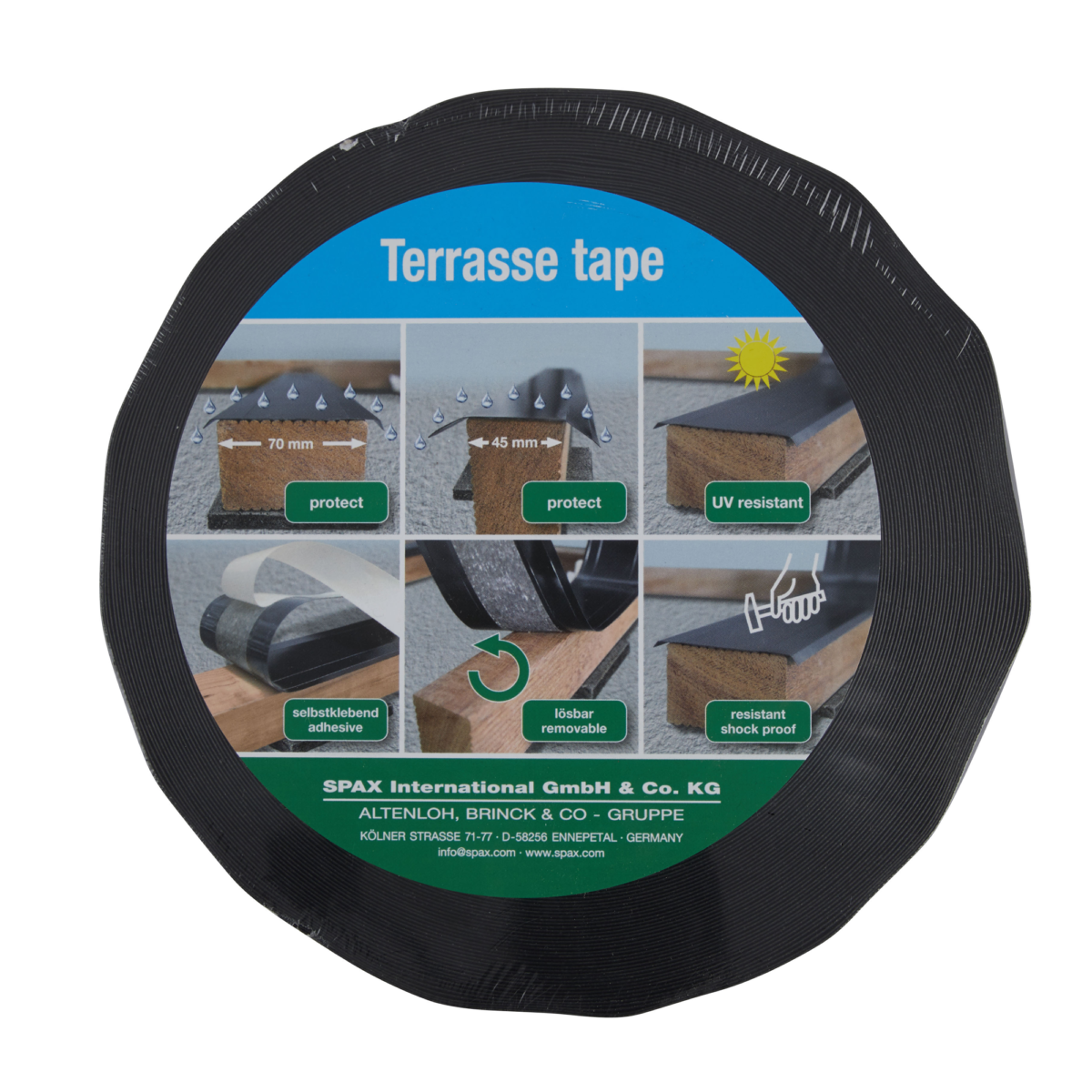 Spax Abdeckband 'Terassen Tape' 30 m