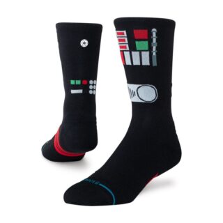 Stance Dark Side Crew Gr. L Schwarz Herren