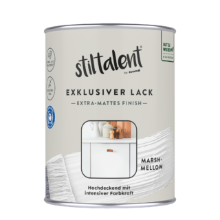 Stiltalent Lack 'marshmellow' Extra-matt 0,5 l