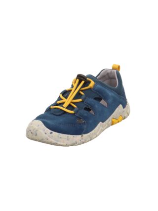 Superfit Slip-On Sneaker "TRACE WMS: mittel" Sandale, mit Schnellverschluss, Größenschablone zum Download