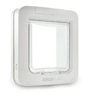 SureFlap Montageadapter - Montageadapter weiß (OHNE Katzenklappe)