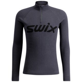 Swix Merino Half Zip Gr. M Schwarz Herren
