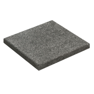 Terrassenplatte 'T-Court Classic' Beton basaltfarben 40 x 40 x 4 cm