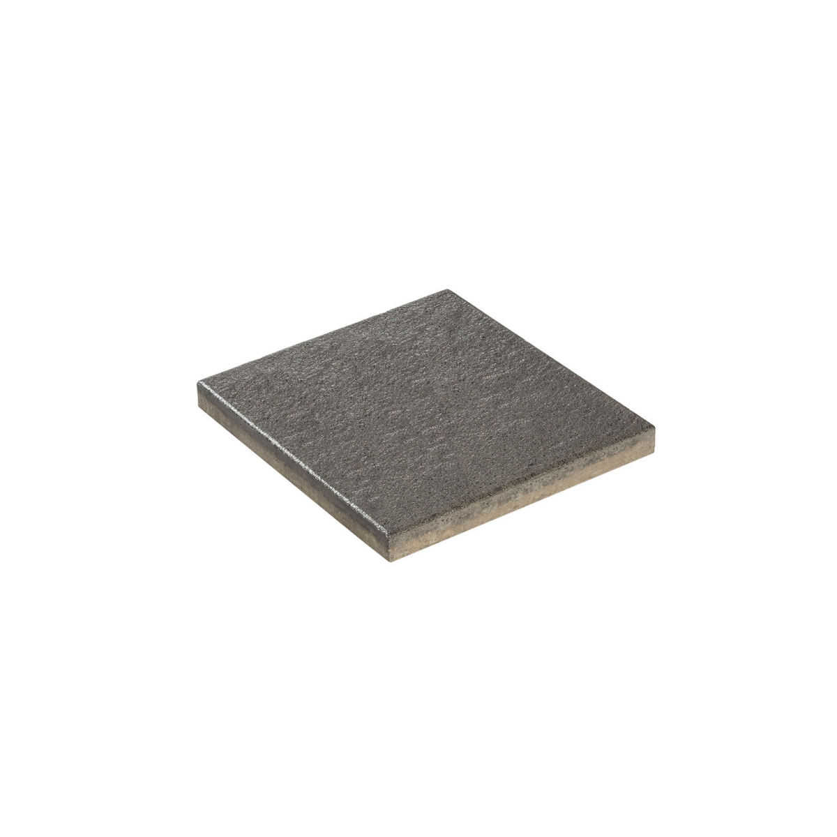 Terrassenplatte 'T-Court Noble' Beton basaltfarben 40 x 40 x 4 cm