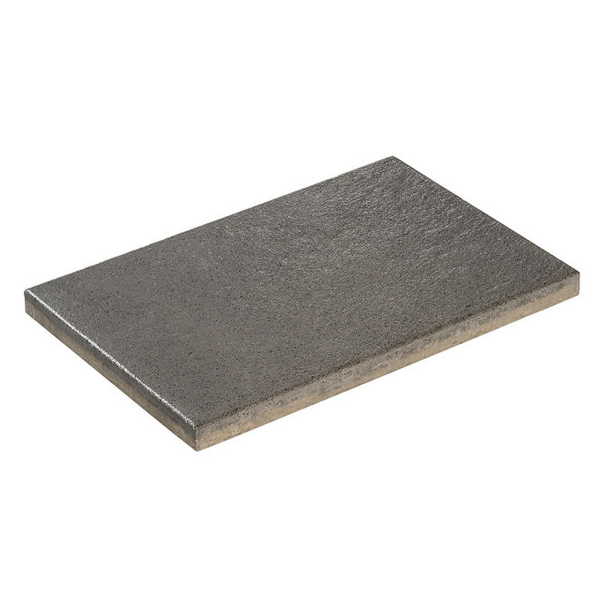 Terrassenplatte 'T-Court Noble' Beton basaltfarben 40 x 60 x 4 cm