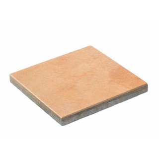 Terrassenplatte 'T-Court Noble' Beton lachsfarben 40 x 40 x 4 cm