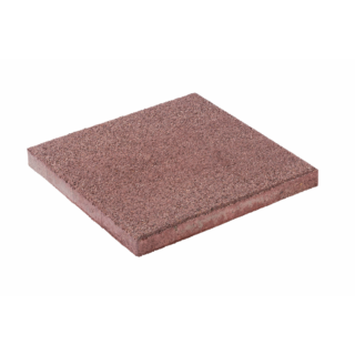 Terrassenplatte 'T-Court Washed' Beton rot 40 x 40 x 4 cm