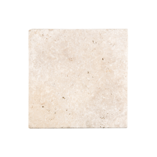 Terrassenplatte Travertin beige 60 cm x 60 cm x 3 cm