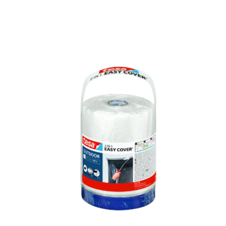 tesa Abeckfolie 'Easy Cover Outdoor' Nachfüllpack 1,4 x 20 m