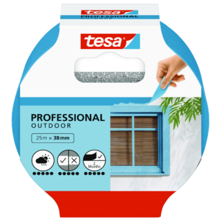 tesa Malerband für Außenbereiche 25 m blau