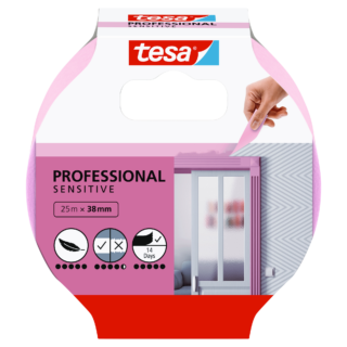 tesa Tesa Malerband "Tapeten" 25 m x 3,8 cm Rosa