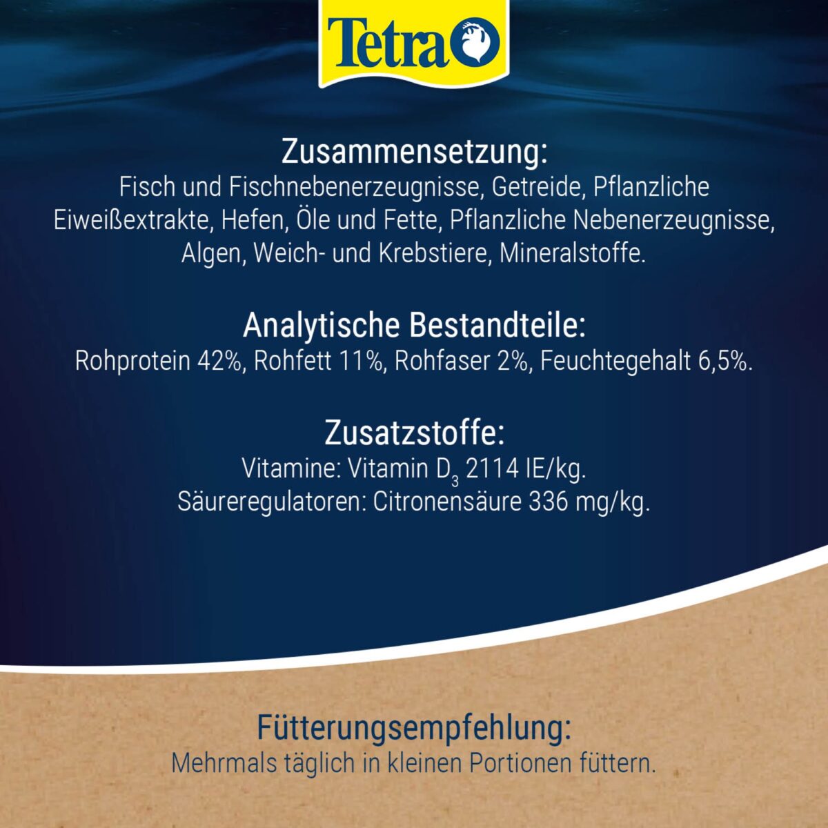 Tetra Goldfish Flockenfutter - 250 ml