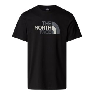 The North Face Easy SS Tee M – Bequemer Lauf- und Freizeit-T-Shirt für Männer, Stilvolles Design in Schwarz